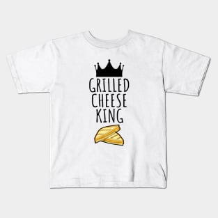 Grilled Cheese King Kids T-Shirt